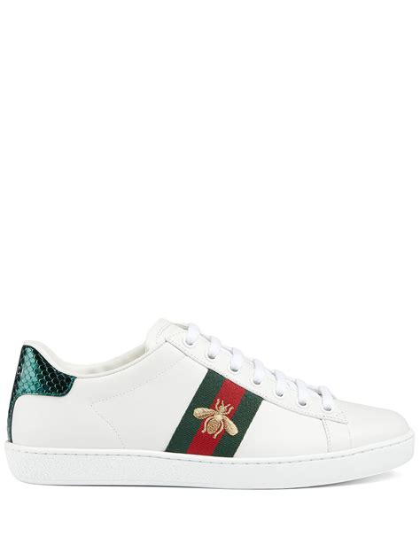 farfetch snearkers uomo gucci|gucci embroidered sneakers.